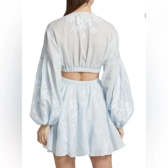 A.L.C. Irene Embroidered Mini Dress NWOT - Picture 3 of 6